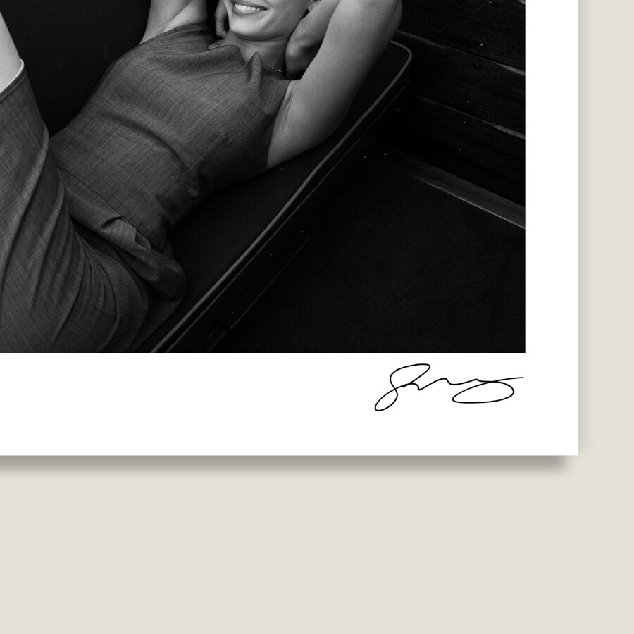 Greg Williams' signature on a print corner.
