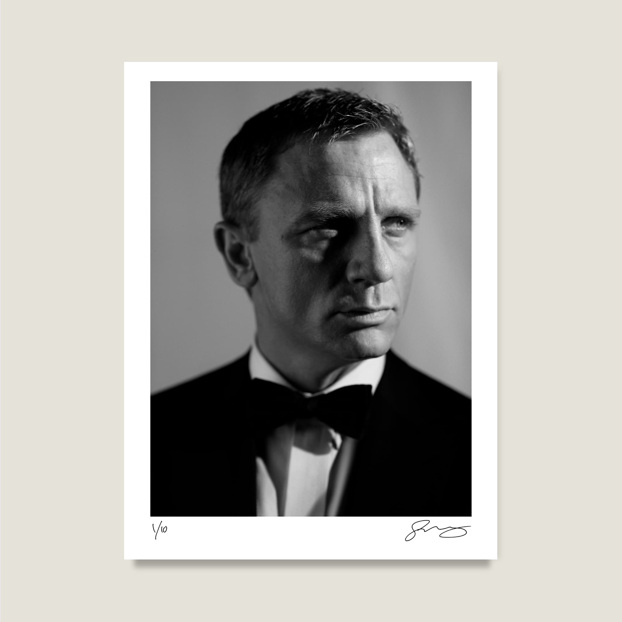 Daniel Craig, Casino Royale, 2006. Photograph by Greg Williams.
