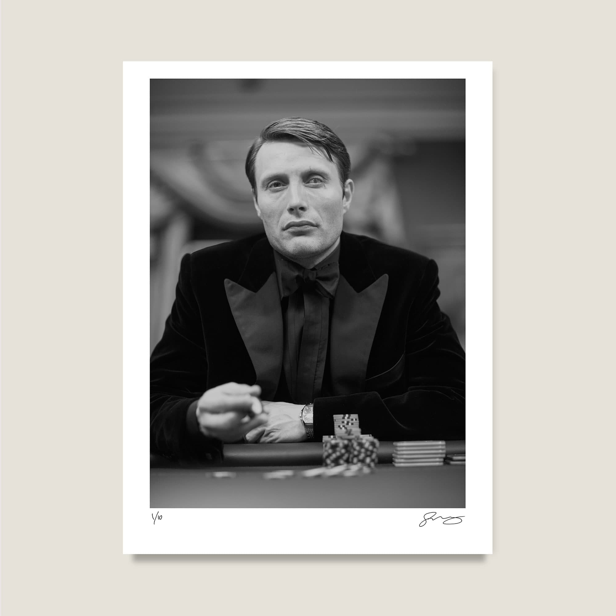 Mads Mikkelsen on the set of Casino Royale, Prague, Czech Republic, 2006. Photograph by Greg Williams.